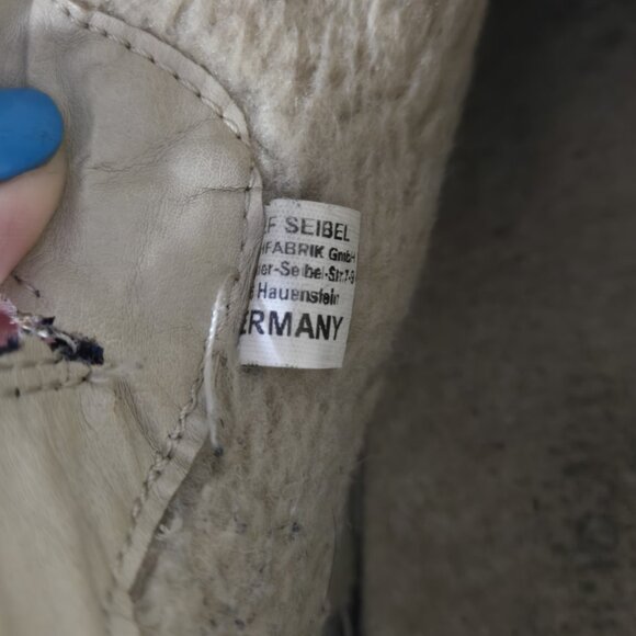 Josef Seibel Dark Navy Blue Leather Ankle Booties US Women's Size 8 - Picture 10 of 10